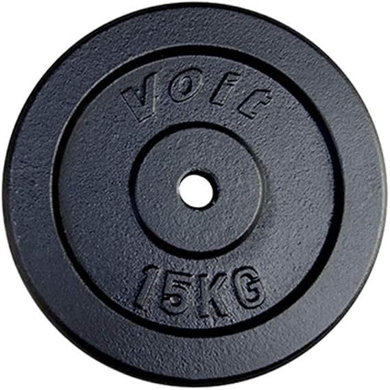 Voit T5521 Pl101 15Kg Döküm Flanş Ağırlık Plaka Unisex, Gümüş, Tek Beden