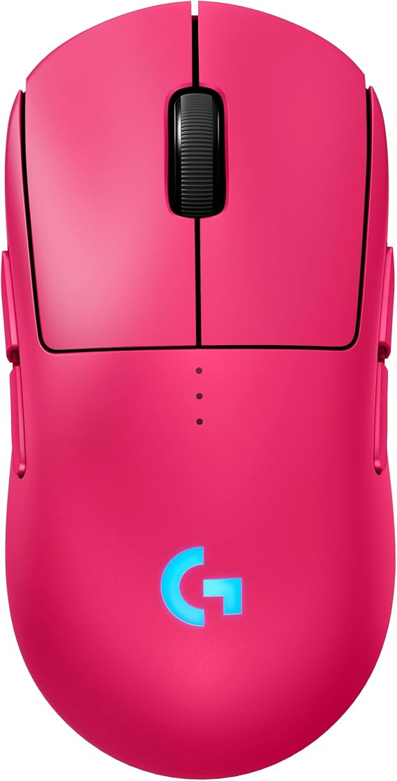 Logitech G PRO 2 LIGHTSPEED HERO 25K Kablosuz Oyuncu Mouse Magenta
