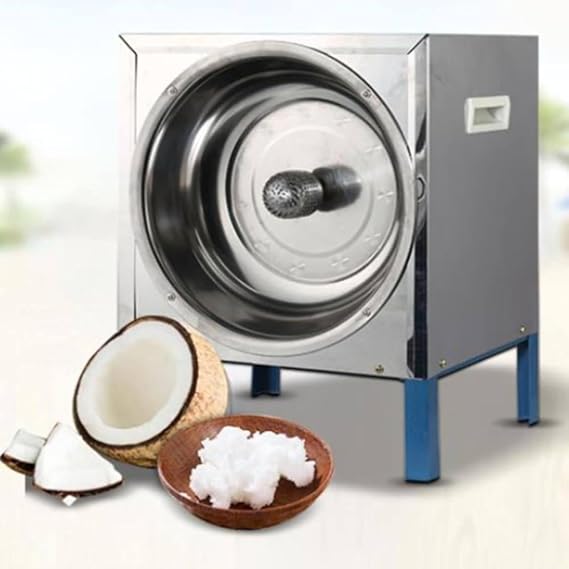 Coconut Grater Scraper Shredder, Electric Commercial Coconut Grater, Grinder, Slow Speed ​​Coconut Grinder For Restaurant, Bakery, Dessert Shop, Store