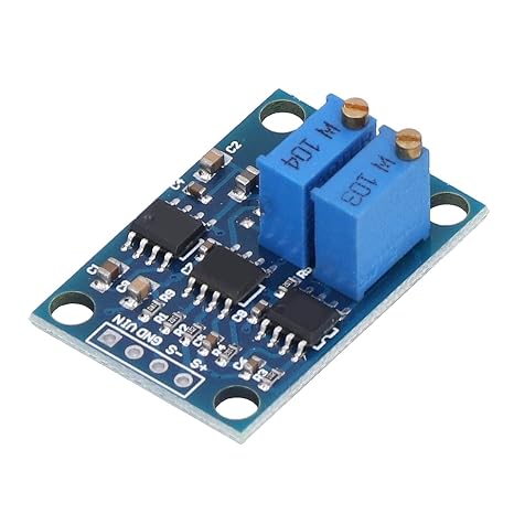 Millivolt Voltage Amplifier | 1000x Gain for Microvolt Inputs | High Accuracy & Linearity AD620 Chip | Adjustable Null Point & Negative Voltage Output