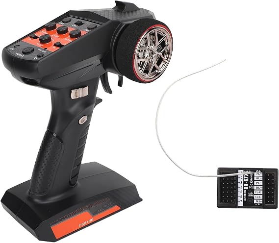 RC Receiver Controller Set, 2.4G 7 Channels Radio Transmitter with Receiver