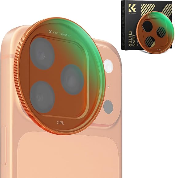 K&F CONCEPT Snap-On CPL Filter for iPhone 17 Pro Max/17 Pro