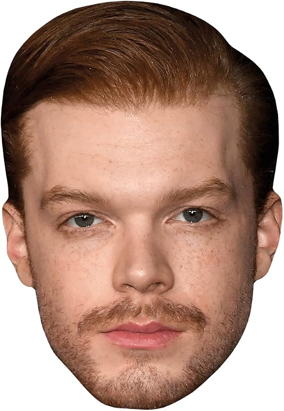 Cameron Monaghan (Beard) Celebrity Mask, Flat Card Face, Fancy Dress Mask