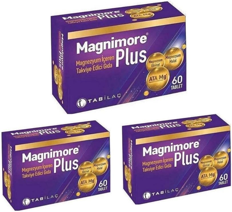 Magnimore Plus 60 Tablet 3'lü P01296