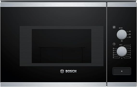 Bosch, Built-in Microwave, Series 4, 20 Litres, 800 W, Black, BFL520MS0