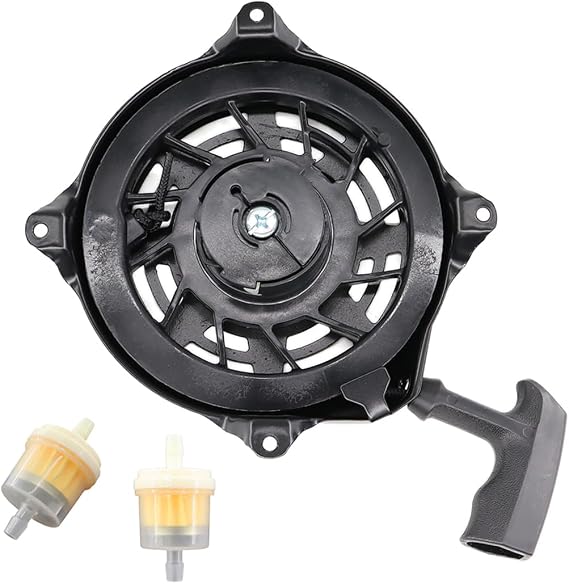 MCHNIC Recoil Starter Pull Start For Briggs & Stratton 497680 493295 497598 493295 Hayter Harrier 56 41 48 Recoil Lawnmower Engine