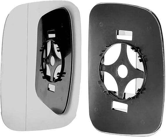 Wing Mirror Glass for VW Caddy 2004, 2005, 2006, 2007, 2008, 2009, 2010, 2011, 2012, 2013, 2014, 2015 Heated Left Hand Side UK Passenger Side