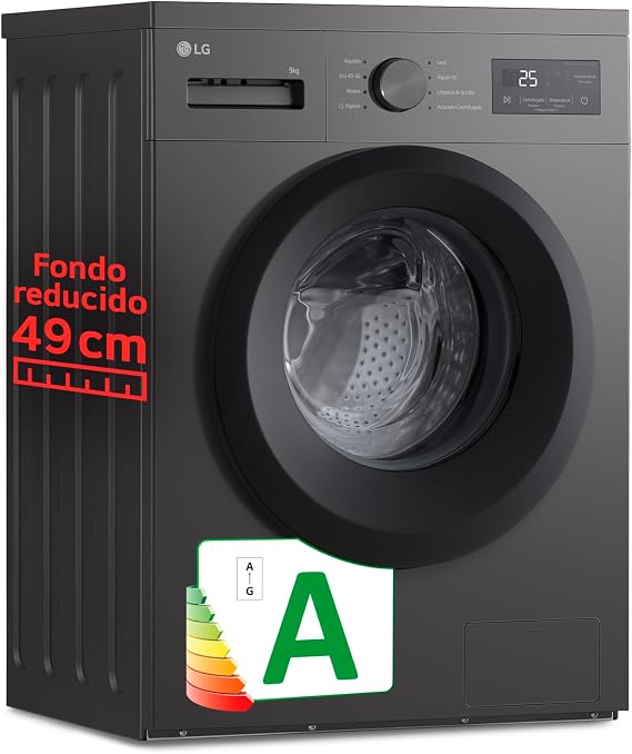 LG F4A1009NDK – Front Loading Washing Machine, 100 Series, 1400 rpm, 9 kg [Energy Class A]