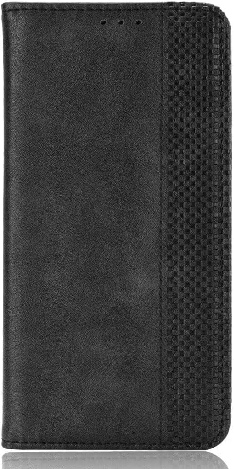 Compatible with/Replacement for Cubot P40 PU Leather Wallet Case Flip Cover BYTXFG (Black)