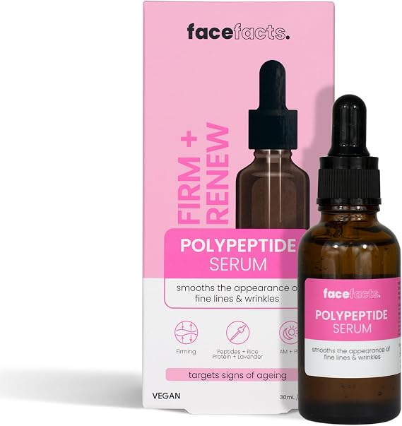 Face Facts Polypeptide Facial Serum | Firm + Renew | 30ml