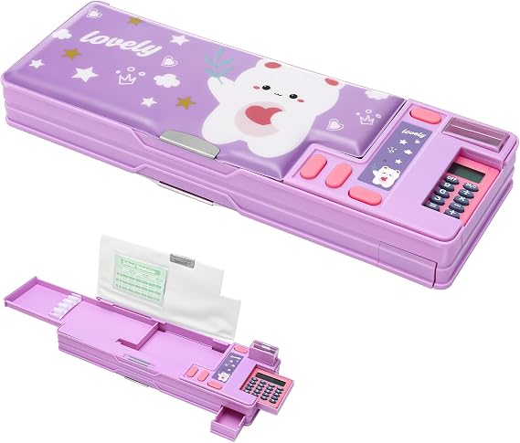 Cartoon Pop Up Pencil Case, Stationery Organizer for Kids