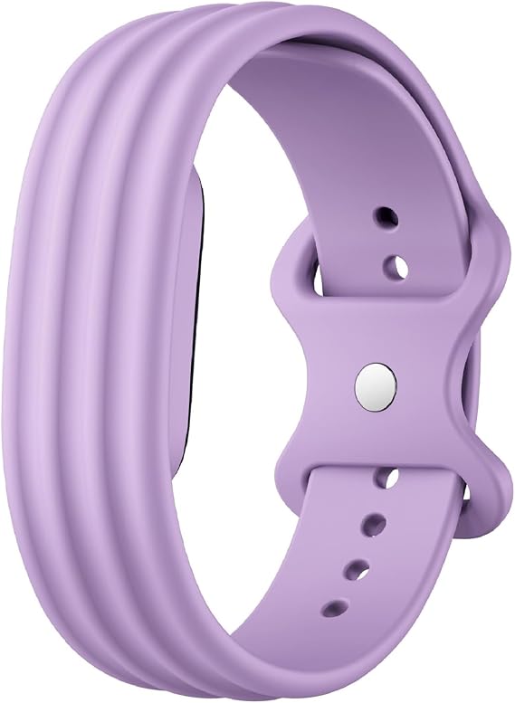 Silicone Strap Compatible with Google Fitbit Air, Soft Sport Adjustable Replacement Watch Band
