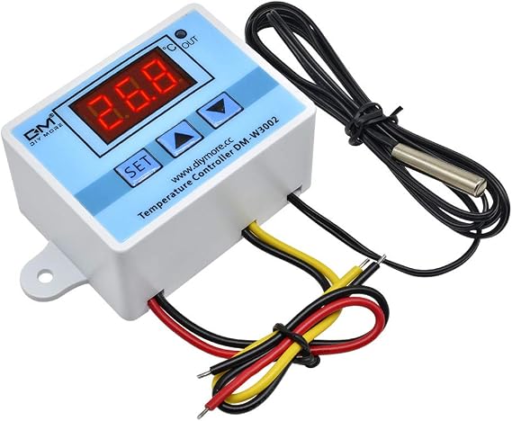 diymore Digital Temperature Controller AC 110V-220V Microcomputer Thermostat Controller Switching Module