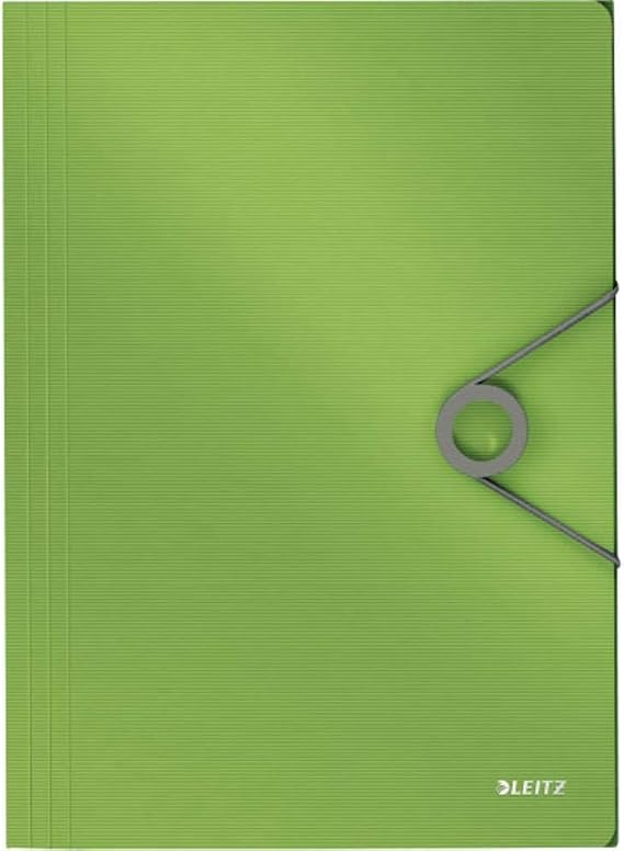 Leitz Solid İnce Lastikli Dosya, 150 Sayfa Kapasiteli, Açık Yeşil, 45631050