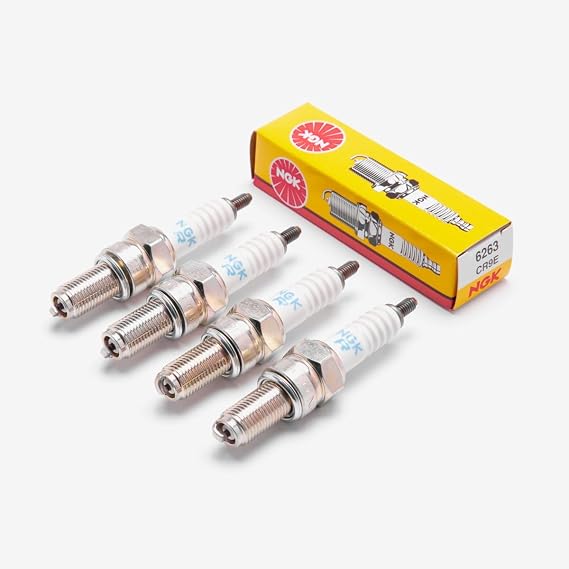 NGK Standard 6263 CR9E Standard Spark Plug, 4 Pack