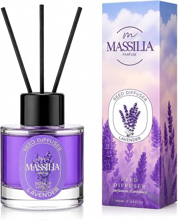 Massilia Reed Diffuser Çubuklu Oda Kokusu 100 ml (Lavanta)