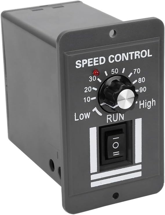 TICFOX Motor Speed Controller, DC12-60V 20A DC Brush Motor Speed Controller Forward/Reverse & Variable Speed Regulator Voltage Regulator for DIY & Industrial Use