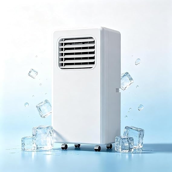 Portable Air Conditioner 18000BTU Floor Standing AC Unit for Large Rooms up to 550 Sq Ft, Moveable Cooler with High Efficiency for Living Room and Gaming, 18000btu
