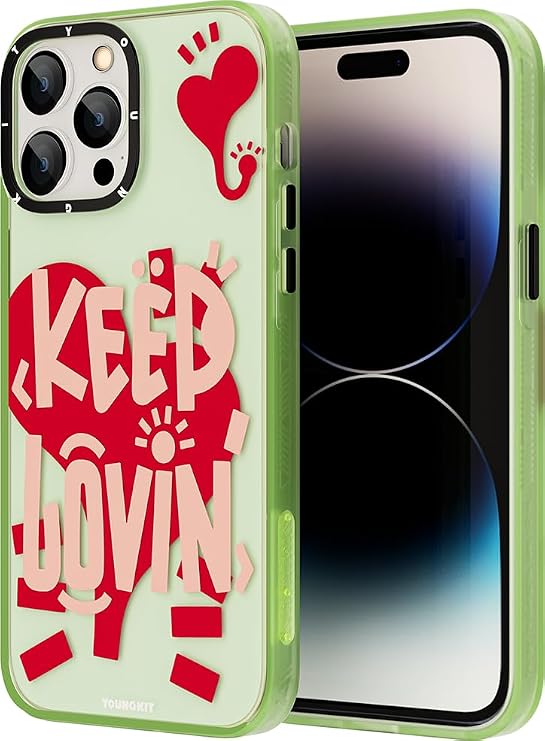 Mutlu Mod Figürlü Happy Mood Serisi Kapak Youngkit Uyumlu Kılıf iPhone 14 Pro Max