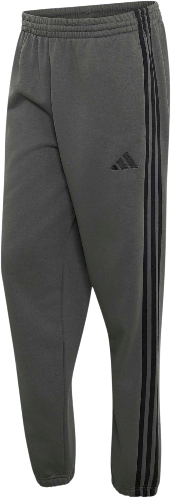adidas Men's Essentials 3-Stripes Fleece Tapered Cuffed Golf Pants