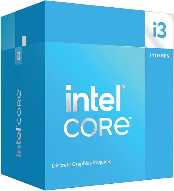 Intel® Core™ i3 masaüstü işlemci 14100F 4 çekirdek (4 P çekirdek ve 0 E-cores) 4,7 GHz'e kadar