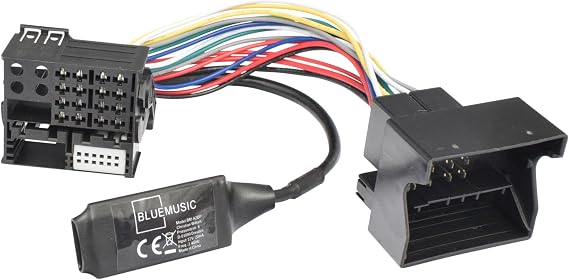 BlueMusic Bluetooth Audio Music Adapter Compatible with BMW E60 E90 E81 E84 Z4 E89 E70 E71 E63 / Mini R55 R56 R57 R58 R59 R60 R61