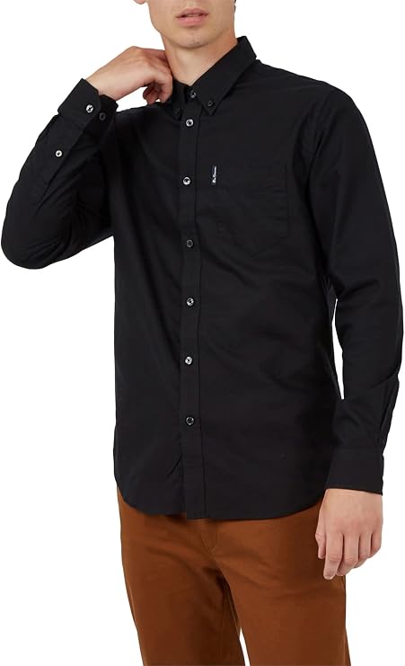 Ben Sherman Mens Oxford Casual Button Up Shirt