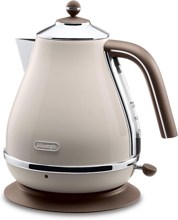 DeLonghi KBOV 2001 Electric Kettle 1.7 L Retro Look