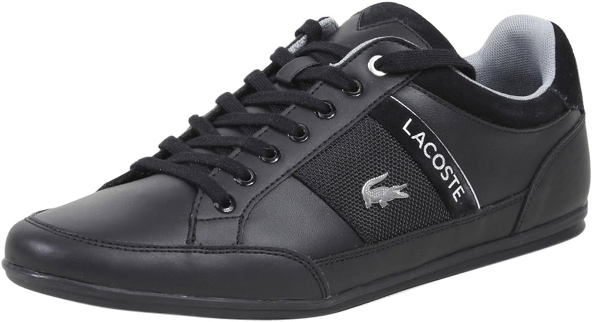 Lacoste Men's Chaymon 118 1 U Sneaker, multicolor black / silver