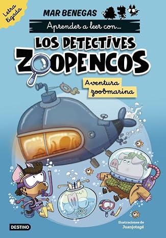 Aprender a leer con... Los Detectives Zoopencos. Letra ligada 1. Aventura zoobma: En letra LIGADA para aprender a leer (libros para niños a partir de 5 años). Elige tu propia historia