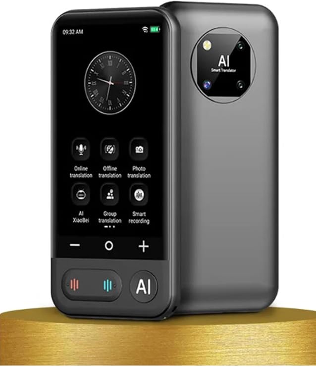 Kameralı 140 Dilde Wifi Özellikli Translator Elektronik Çeviri Cihazı Türkçe Menü