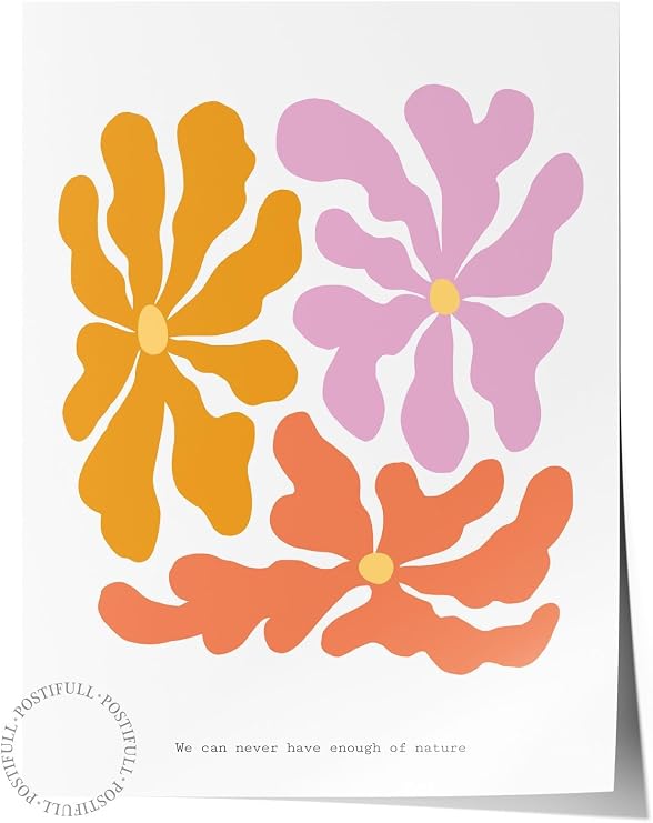 Postifull Soft Bohem Duvar Posteri, İskandinav Temalı Çerçevesiz Poster - Yatak Odası, Salon Duvar Dekoru;30 X 42 Renkli - 15