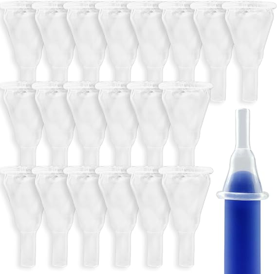 30PCSCondom Catheters for Elderly Men Age 80,External Eatheter for Men Disposable Self-Seal,Used with Various Urinary Drainage Bag,Individually Wrapped,Non-Irritating(30pcs/1.42inch/36mm)