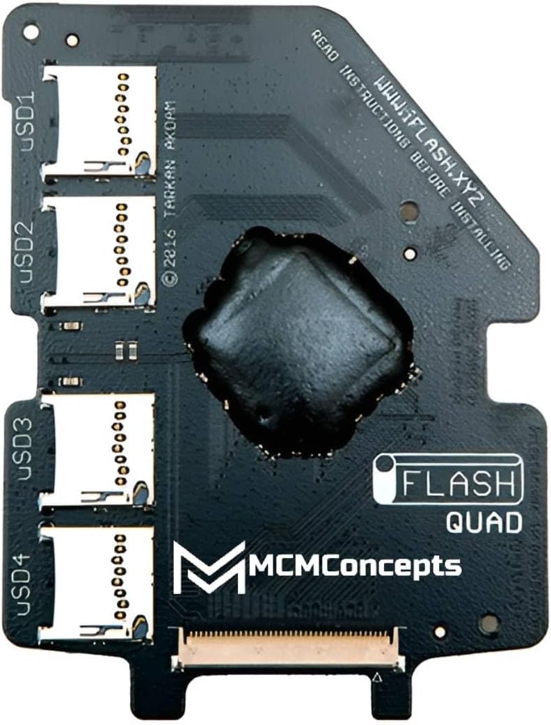 Quad Micro SD Adapter for Apple Ipod VideoClassic by Mcmconcepts