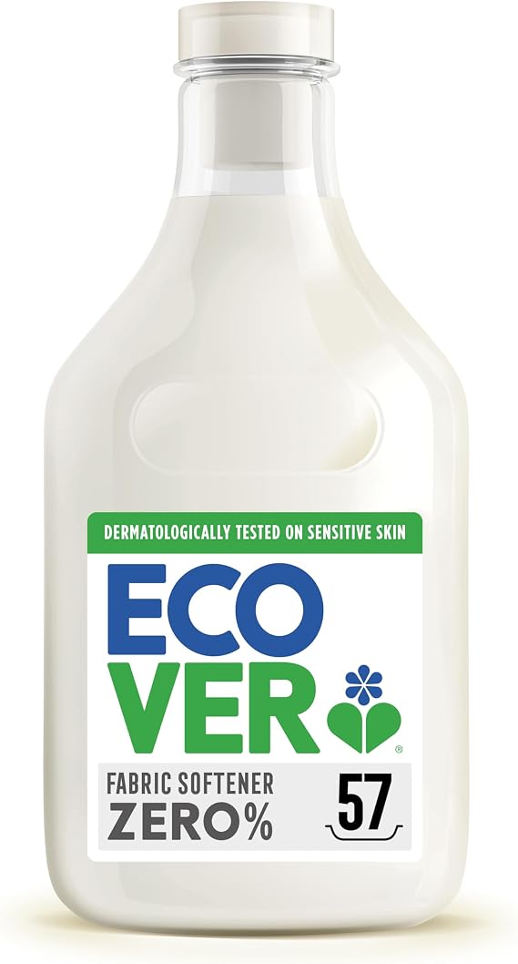 Ecover Zero Fabric Softener, Sensitive Skin, 57 Washes, 1.43L