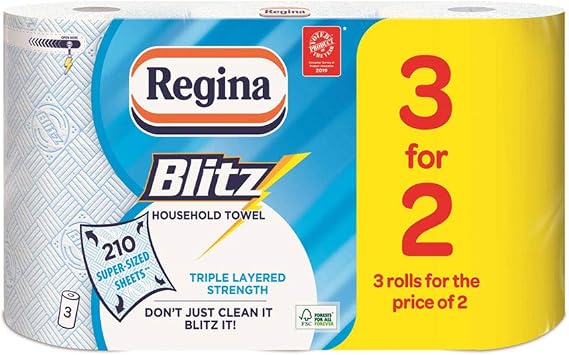 Regina Blitz Kitchen Towel 12 Rolls by Regina Blitz