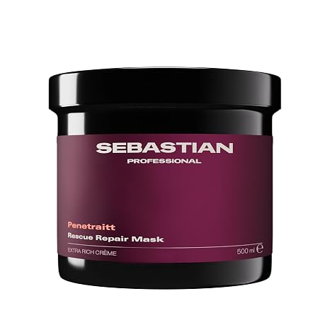 Sebastian Professional Penetraitt | Revitalizing Mask | Transforming Repair & Smooth Hair in Minutes | For Damaged, Weakened Hair