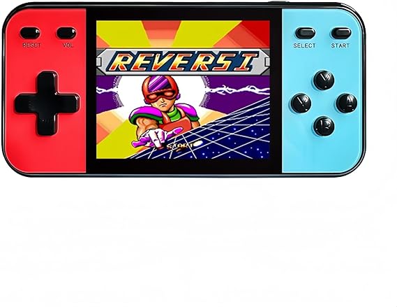 JXD Mini 3-inch LCD screen Retro video game console with 240 games Connects to TV Children's handheld Electronic game Puzzle toys Christmas Travel and leisure essential