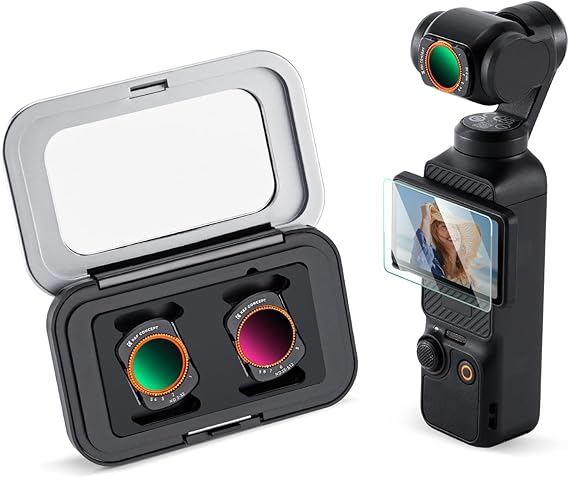 K&F CONCEPT Variable ND2-ND32 & ND32-ND512 Filter Kit