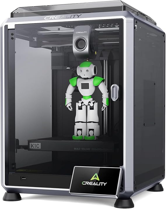 Creality K1C-2025 3D Printer 600mm/s High Speed Printing Automatic Bed Leveling CoreXY Structure AI Error Detection