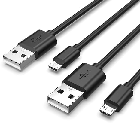 Superer Micro USB Charger Cable Fit for PS4 Controller, Xbox One X S