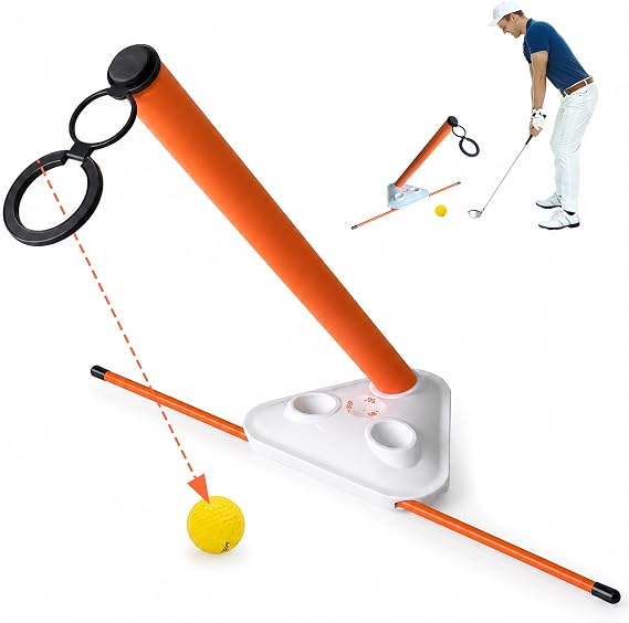 Golf Training Aid Visual Lock Golf Swing Trainer, Master Swing Path