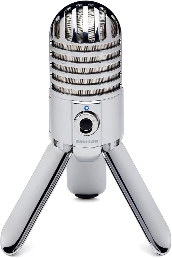 Samson Meteor USB Microphone - Chrome