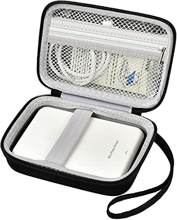 Case Compatible with Kodak Step/Canon Ivy/Ivy 2/ Ivy CLIQ+2 CLIQ 2 CLIQ+ Mobile Photo Mini Printer, Instant Camera Storage Bag for Papers, Charger and Accessories (Box Only)-Black