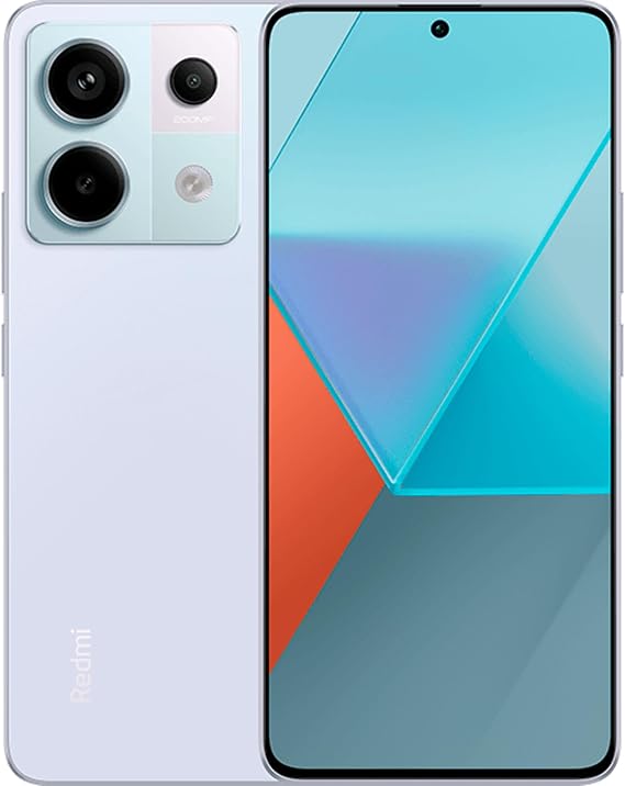 XIAOMI Redmi Note 13 Pro 5G - Smartphone 8+256 GB, 6.67" AMOLED 1.5K 120Hz Display, Qualcomm Snapdragon 7 Gen 2, Triple Camera up to 200MP, Hypercharge 67W, Purple (ES Version)