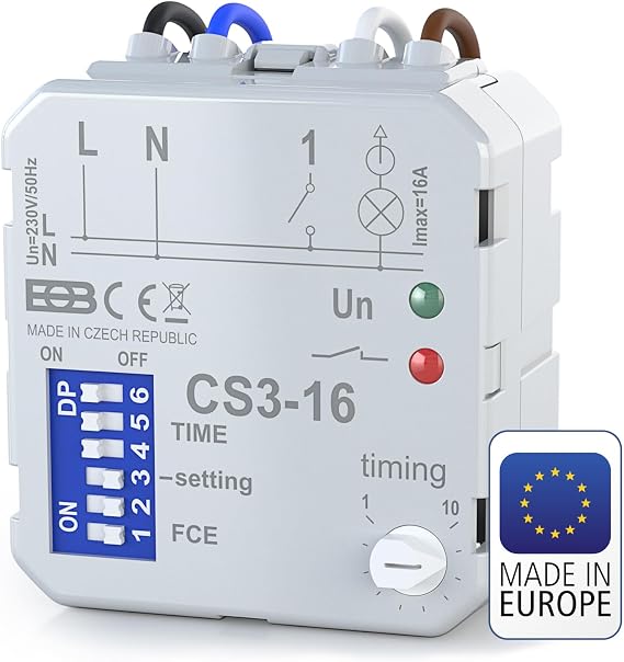 Power Fixed Multi Function Timer Flush-Mounted CS3 – 16