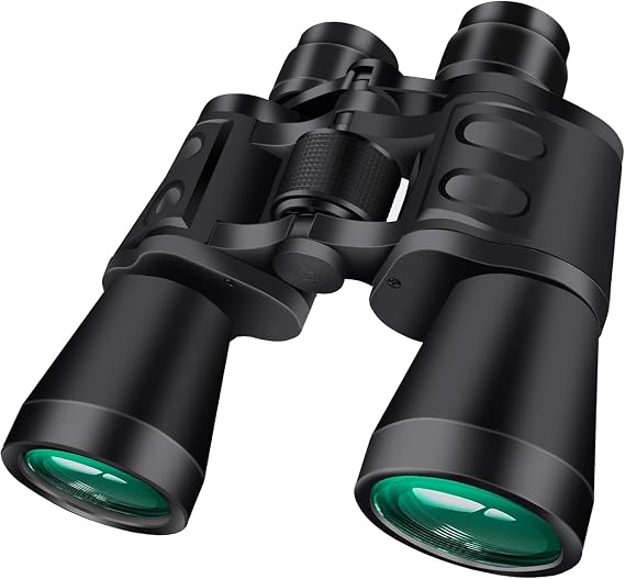 Profesyonel El Dürbünü – 100x Büyütme Kapasitesi ve 100 mm Lens Çapı, 1000 Metrede 56 Metre Görüş Alanı, Su Geçirmez Kauçuk Tasarım, Taşıma Çantalı, Kamp Doğa ve Güvenlik İçin HD El Dürbünü
