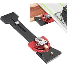 Track Saw Guide Rail - Adjustable Aluminum Alloy Router Square, Edge Alignment Tool, Accurate Woodworking Layout Ruler, Carpenter Gauge | Track Saw Guide Rail Furniture Assembly Assistant Workshop for