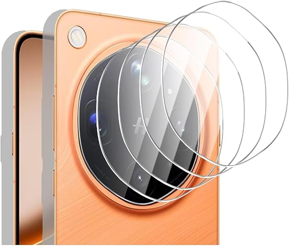 Compatible with Oppo Find X9 Ultra Protection film, 4 Pack HD Clear Tempered Glass Camera Protection Film, Anti-Scratch No Bubble