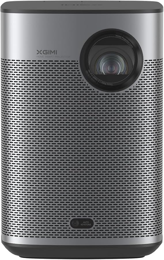 XGIMI Halo+ GTV Taşınabilir DLP Akıllı Projektör, 1080p FHD, 700 ANSI Lümen, HDMI, USB, Gri